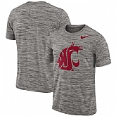 Nike Washington State Cougars Charcoal 2018 Player Travel Legend Performance T-Shirt,baseball caps,new era cap wholesale,wholesale hats